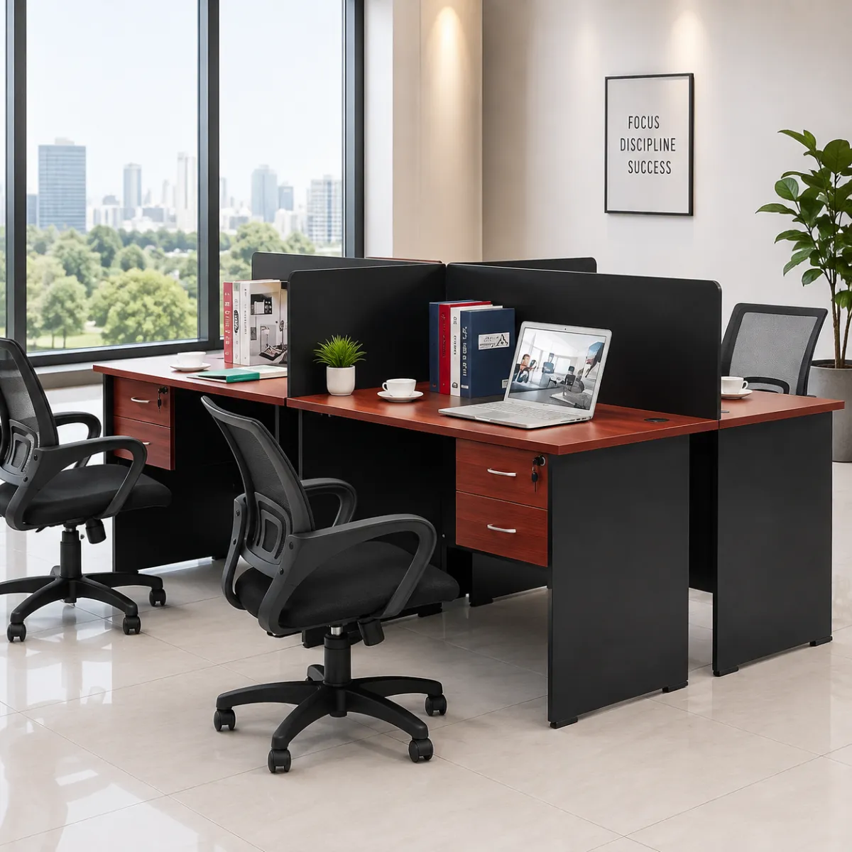 4 WAY CUSTOMIZED WORKSTATION